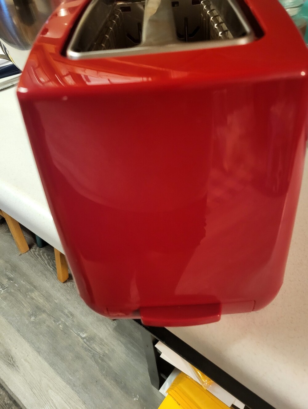 KitchenAid KTT570ER0 Red 4 Slice Long Slot Digital Toaster Works - Picture 7 of 8
